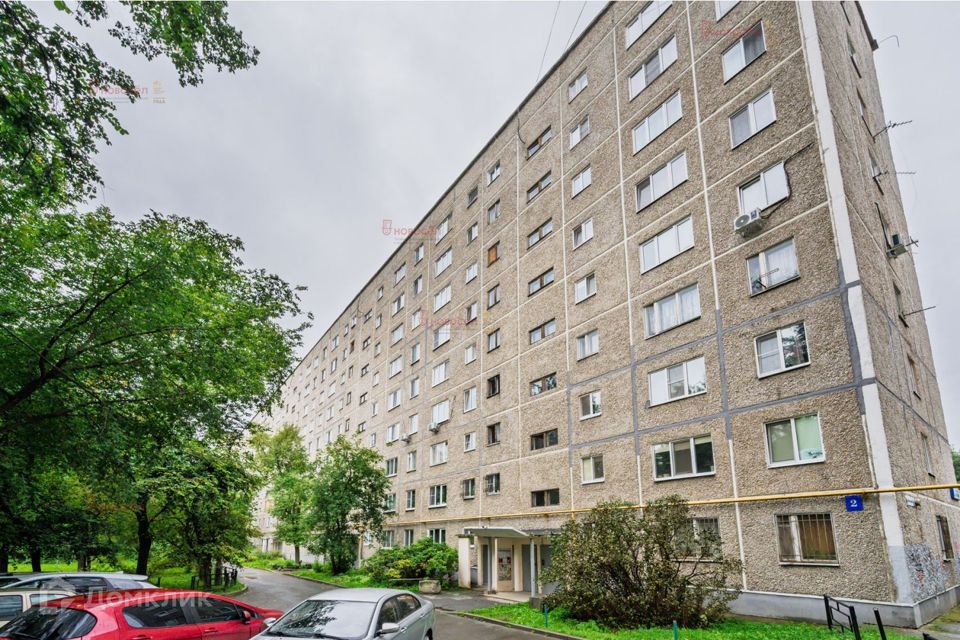 Продаётся 2-комнатная квартира, 42.5 м²