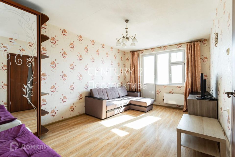 Продаётся 1-комнатная квартира, 39 м²