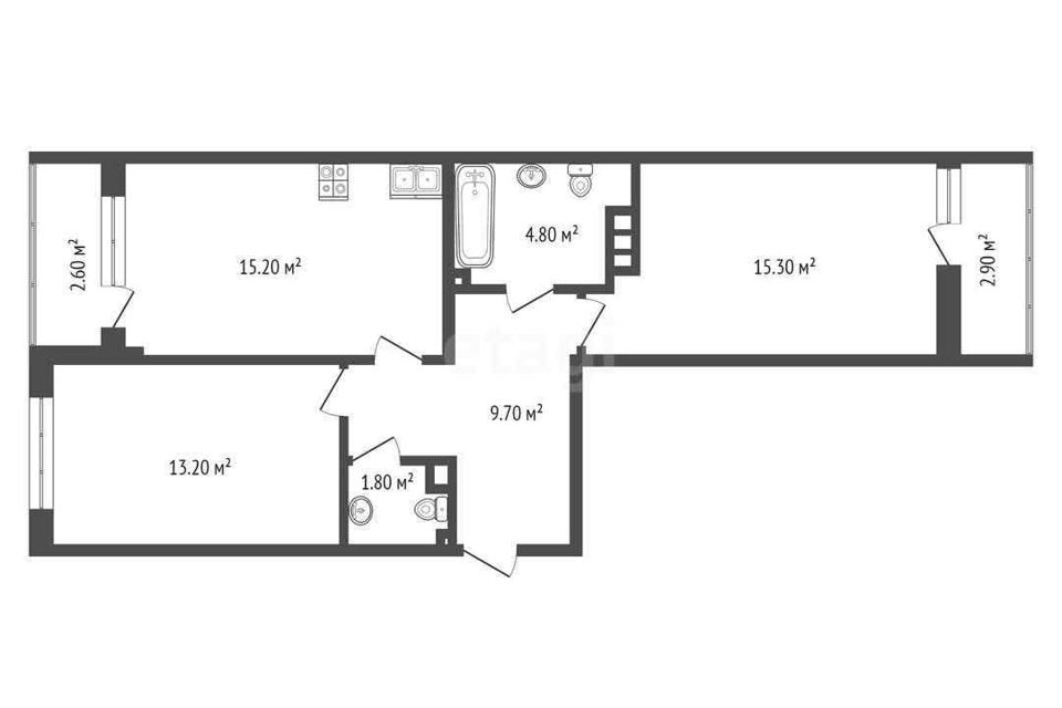 Продается 1-комн. квартира 36 кв.м. - Краснодар - Доска объявлений Камелот