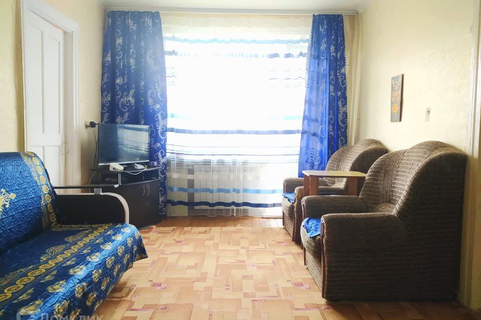 Продаётся 3-комнатная квартира, 55.3 м²