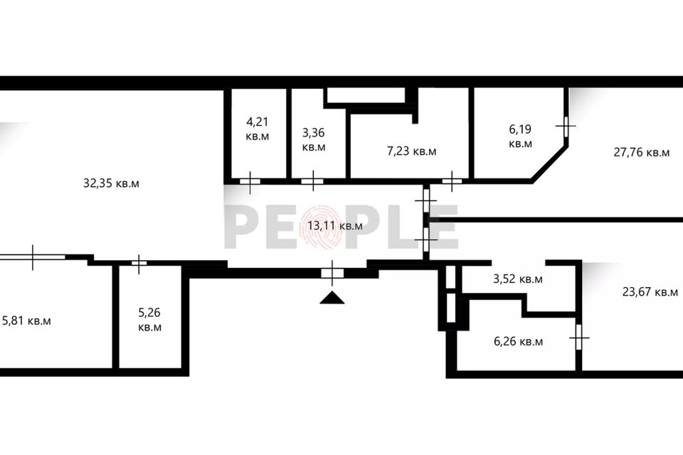 Продаётся 4-комнатная квартира, 147 м²