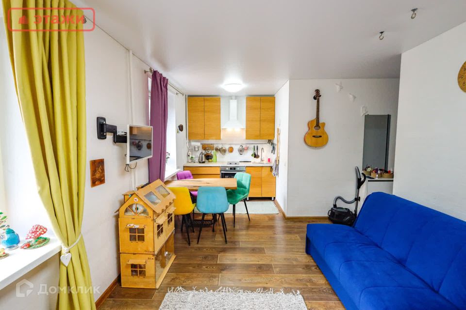 Продаётся 1-комнатная квартира, 36.9 м²