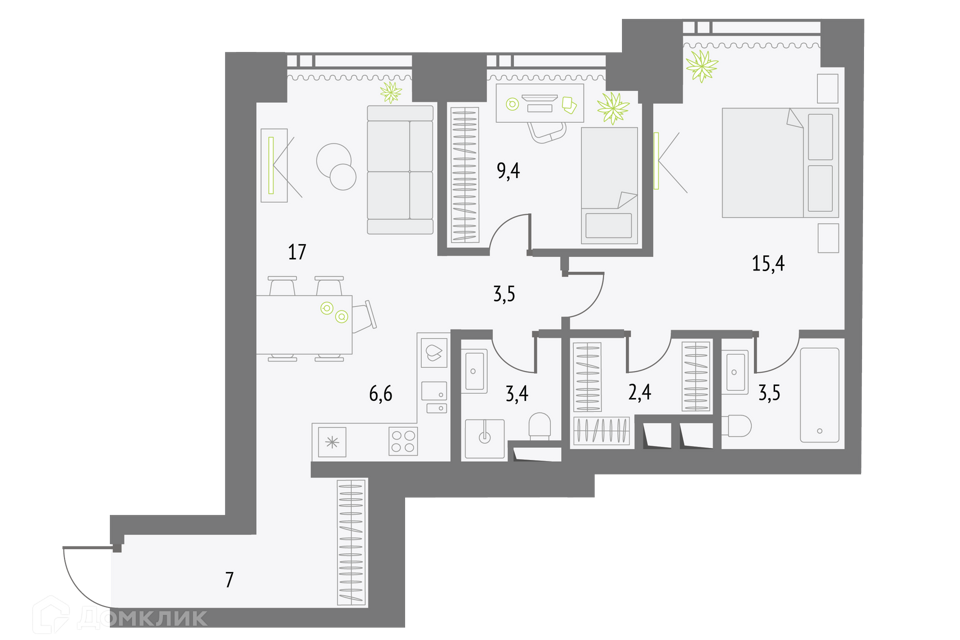 Купить Квартиру в Москве - 94 026 объявлений о Продаже Квартир Недорого ...