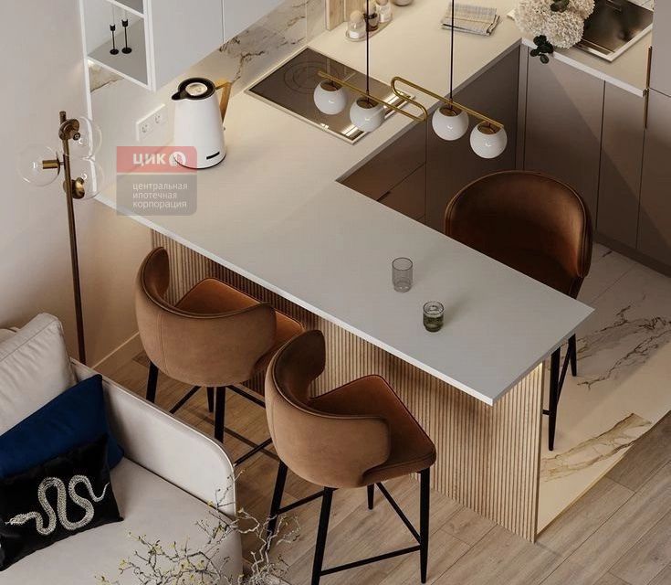 Продаётся 1-комнатная квартира, 33 м²