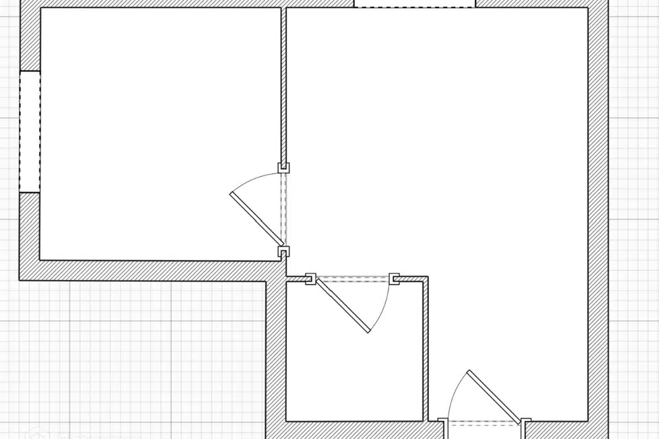 Продаётся 1-комнатная квартира, 45 м²