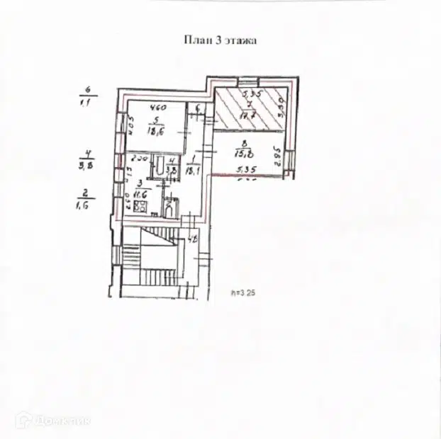 Продаётся 3-комнатная квартира, 88.5 м²