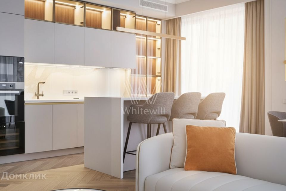 Сдаётся 4-комнатная квартира, 134 м²