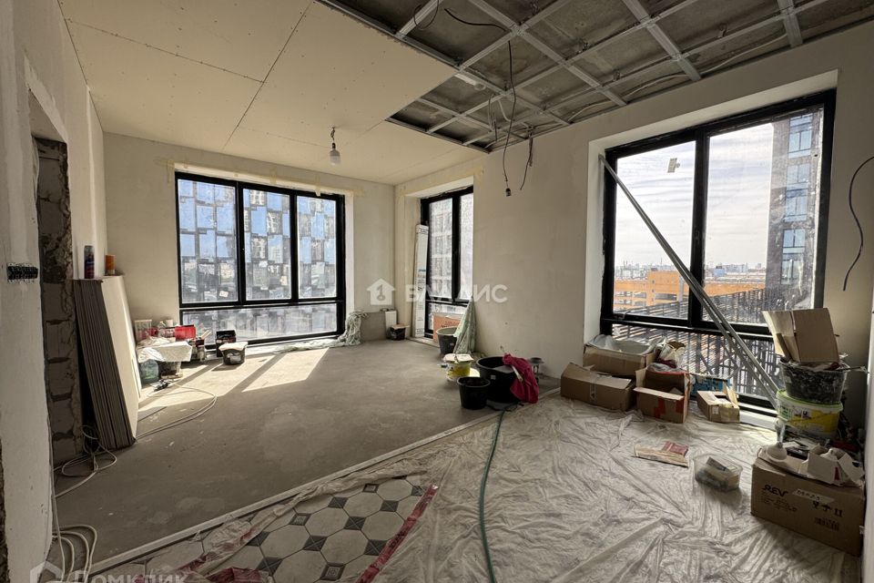 Продаётся 2-комнатная квартира, 57.2 м²