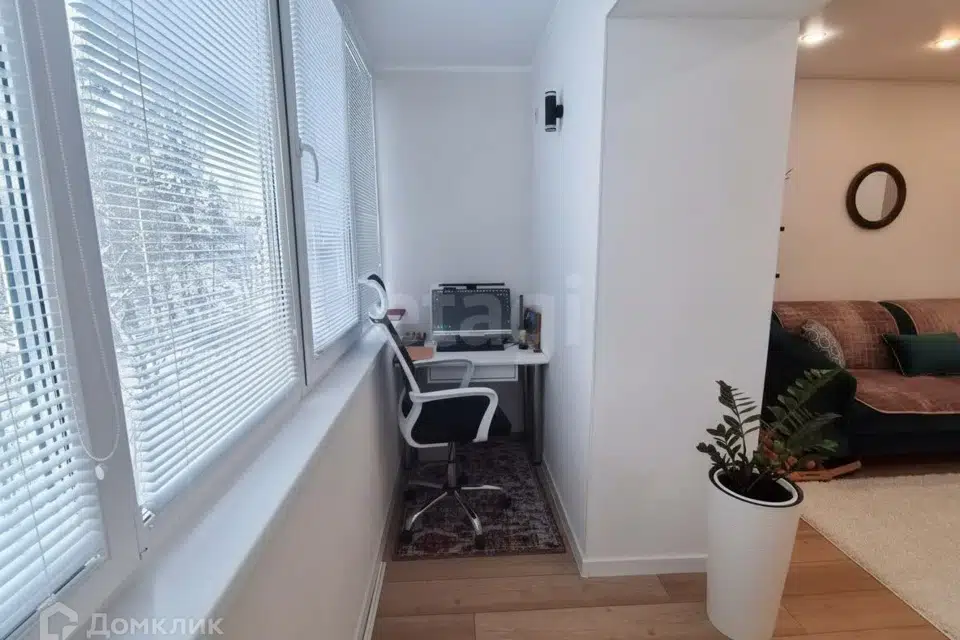 Продаётся 1-комнатная квартира, 39.6 м²
