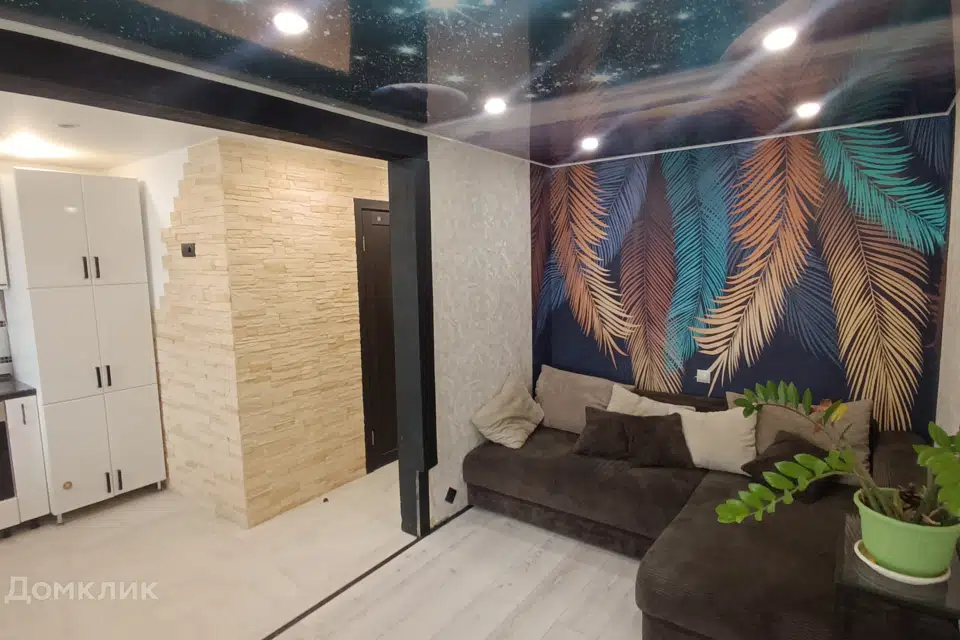 Продаётся 3-комнатная квартира, 53 м²