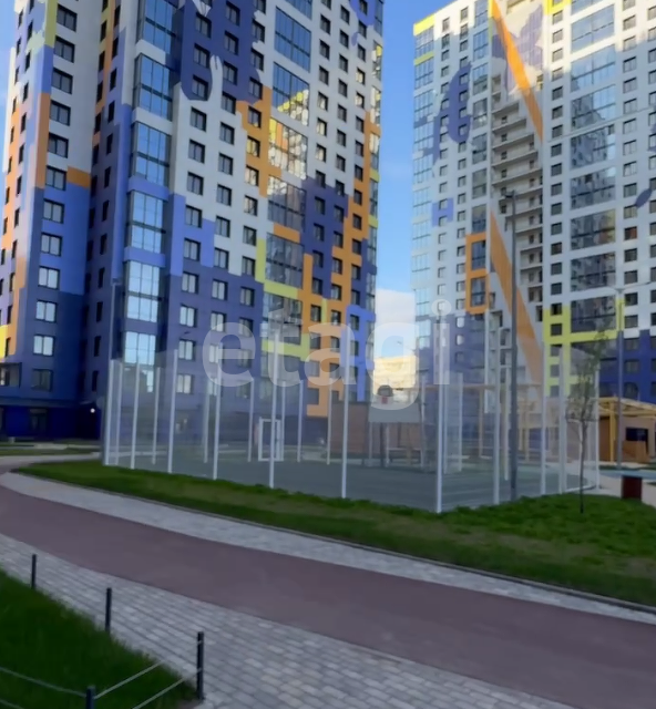 Продаётся 2-комнатная квартира, 54.8 м²