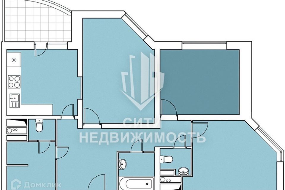 Продаётся 3-комнатная квартира, 75 м²