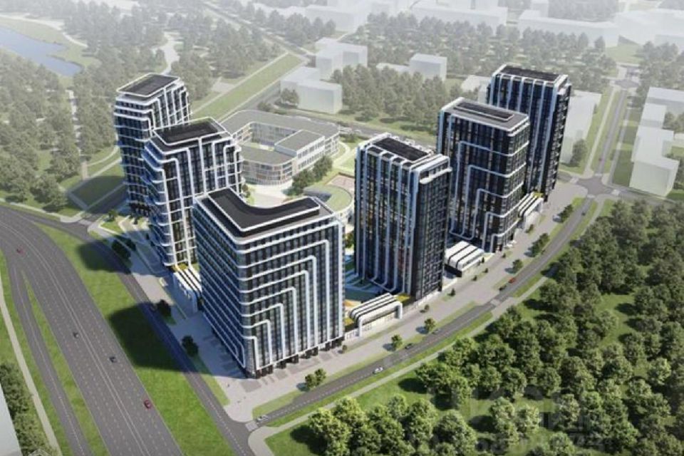 Продаётся 1-комнатная квартира, 45.2 м²