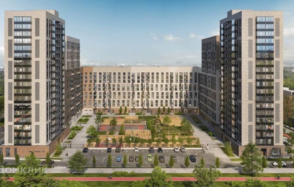 Продаётся 1-комнатная квартира, 46.2 м²