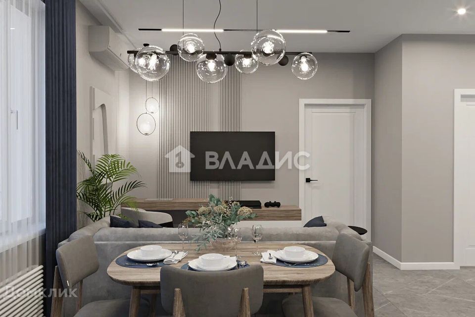 Продаётся 2-комнатная квартира, 62.4 м²