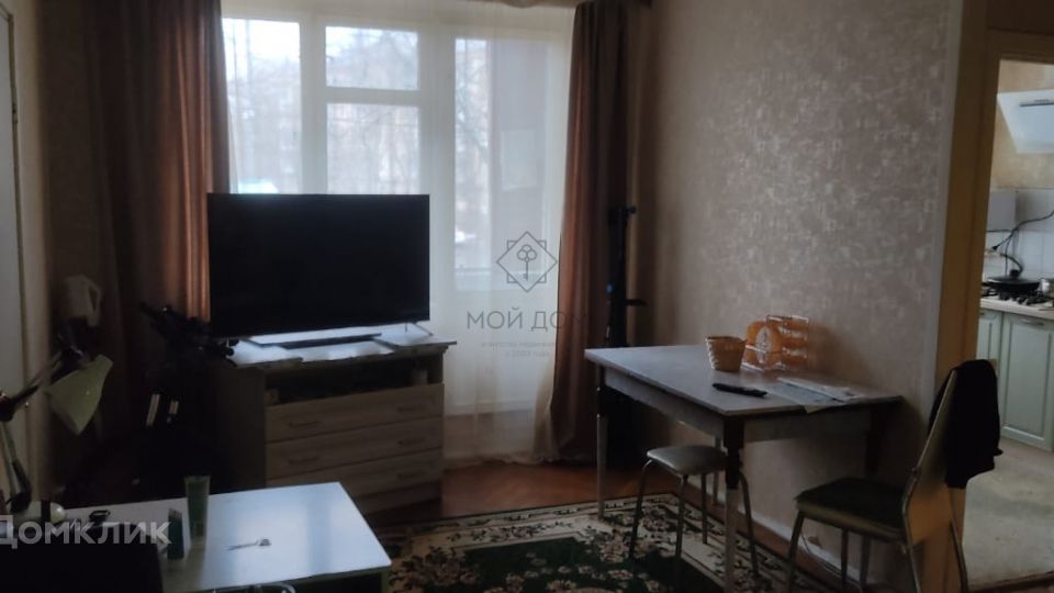 Продаётся 2-комнатная квартира, 43.9 м²