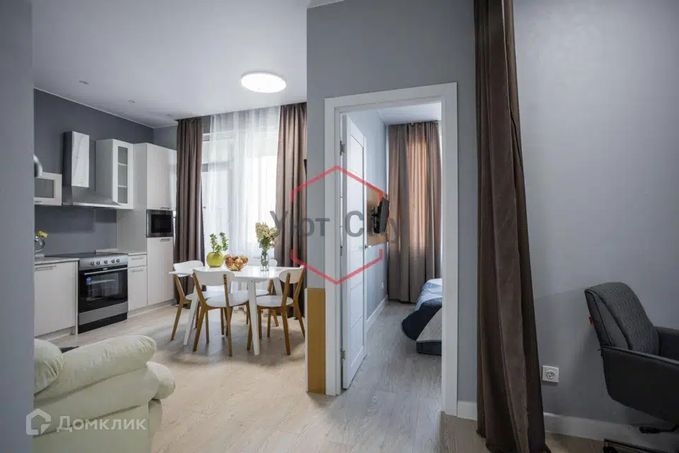 Сдаётся 1-комнатная квартира, 40 м²