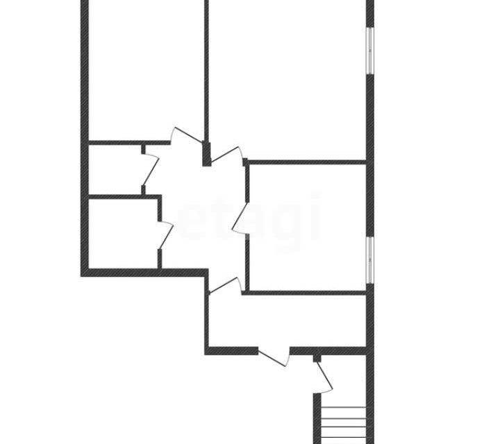 Продаётся 2-комнатная квартира, 59.5 м²