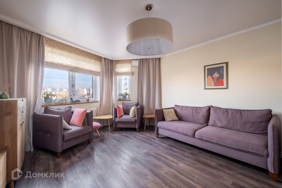 Продаётся 3-комнатная квартира, 73 м²