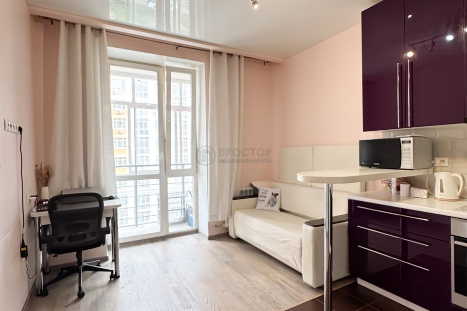 Продаётся 1-комнатная квартира, 43.4 м²