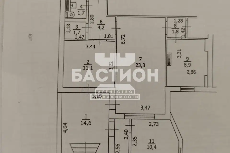 Продаётся офис, 104.8 м²