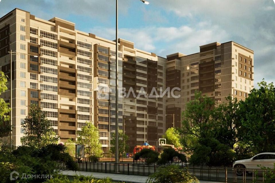 Продаётся 1-комнатная квартира, 43.7 м²