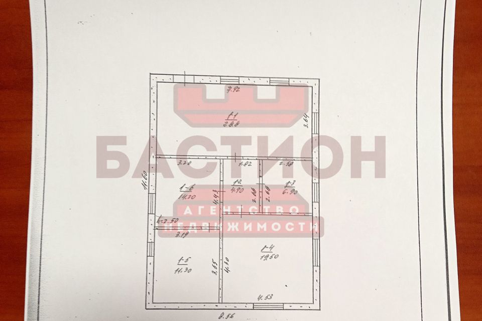 Продаётся 1-этажный дом, 85.6 м²