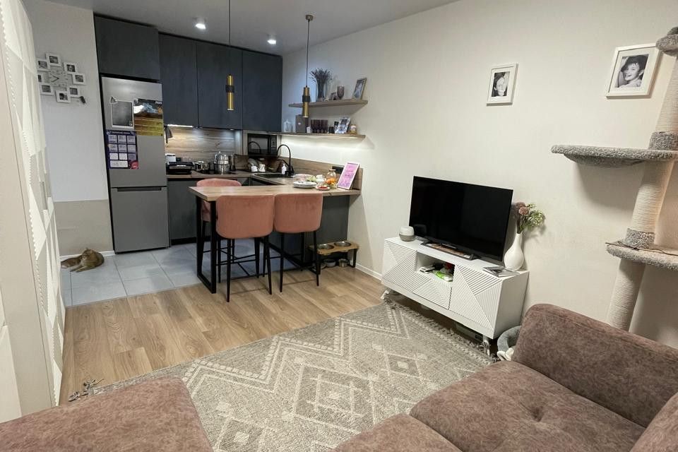 Продаётся 1-комнатная квартира, 40 м²