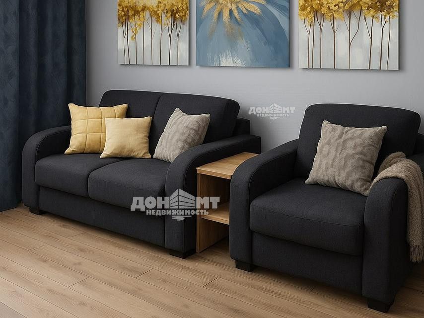 Продаётся 3-комнатная квартира, 62.5 м²