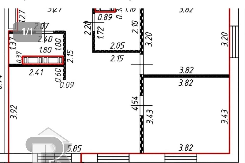 Продаётся 3-комнатная квартира, 69 м²