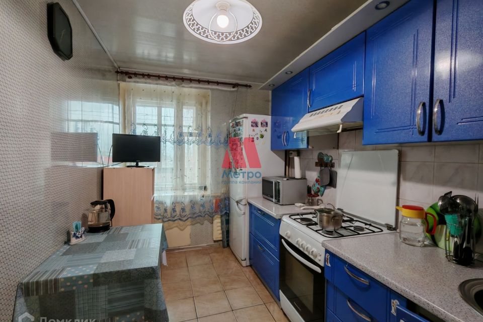 Продаётся 3-комнатная квартира, 59.9 м²