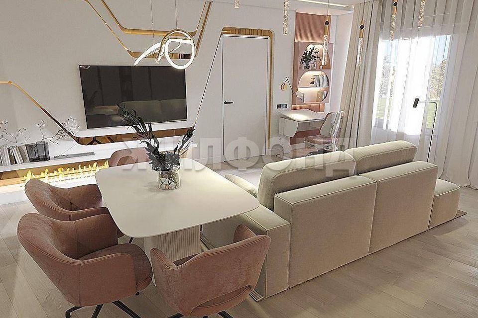 Продаётся 2-комнатная квартира, 62 м²