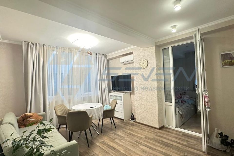 Продаётся 1-комнатная квартира, 45.5 м²