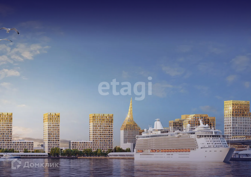 Продаётся 1-комнатная квартира, 39.3 м²