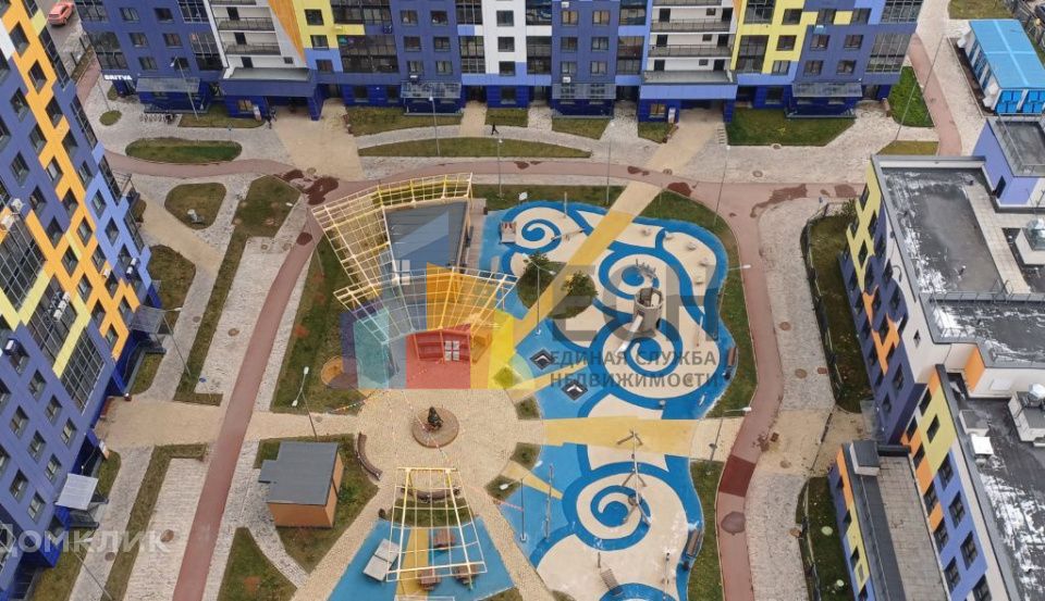 Продаётся 1-комнатная квартира, 41.4 м²