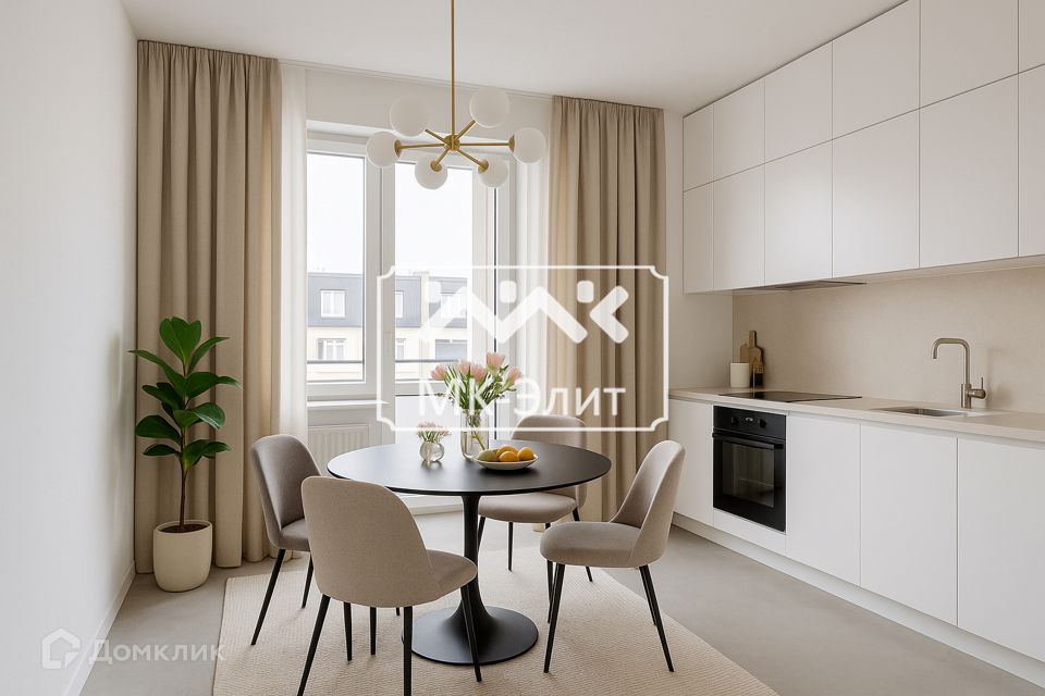 Продаётся 1-комнатная квартира, 38.8 м²