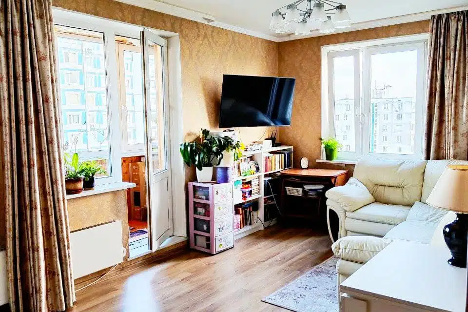 Продаётся 2-комнатная квартира, 44.5 м²