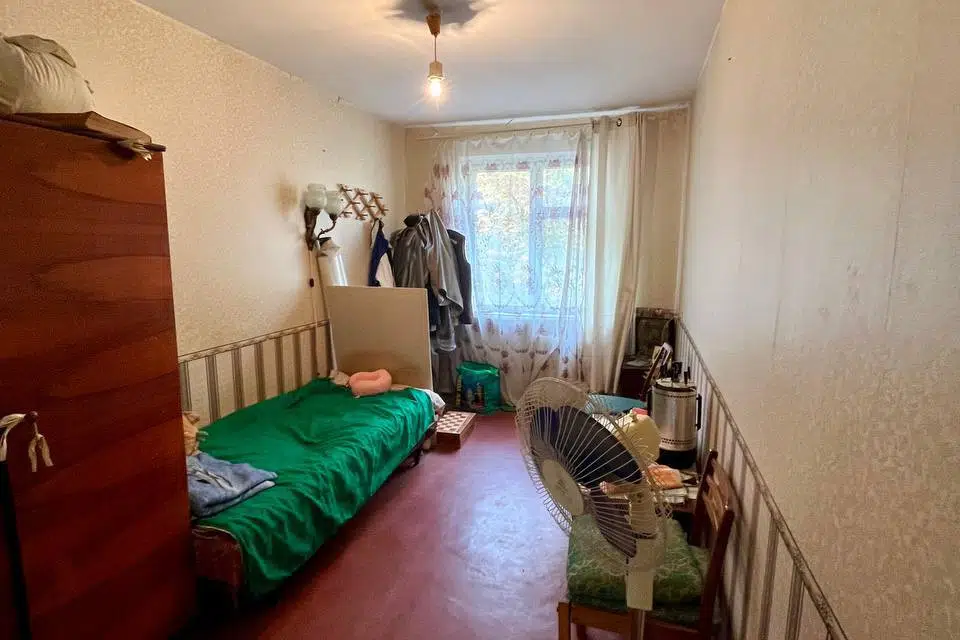 Продаётся 3-комнатная квартира, 59.4 м²