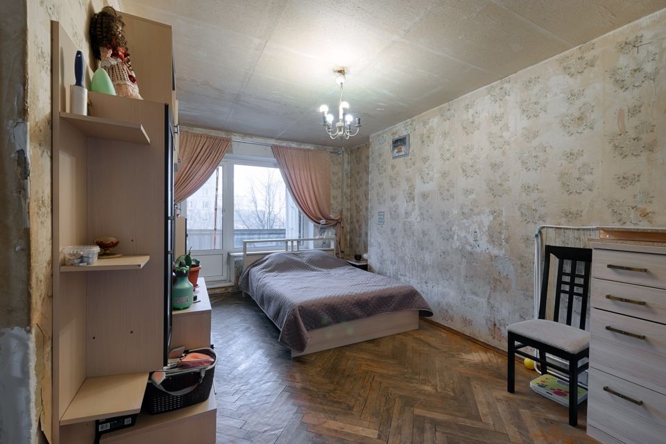 Продаётся 2-комнатная квартира, 43.7 м²