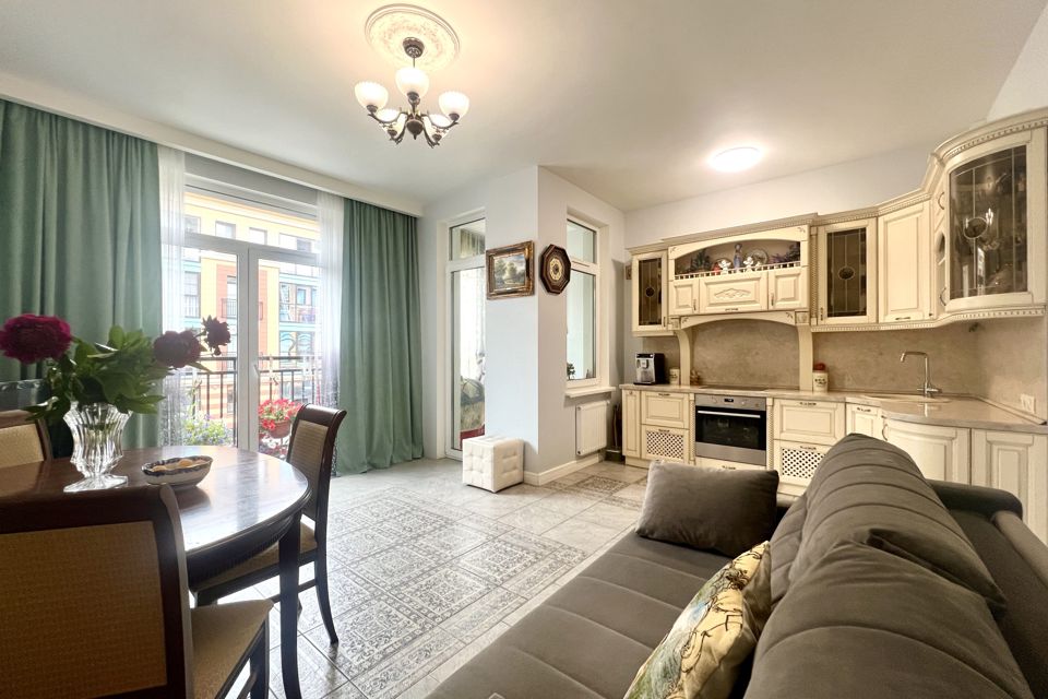 Продаётся 2-комнатная квартира, 54.2 м²