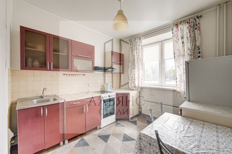 Продаётся 1-комнатная квартира, 38.8 м²