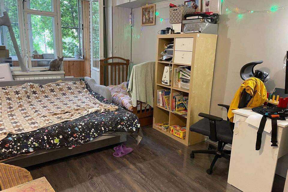 Продаётся 2-комнатная квартира, 43 м²