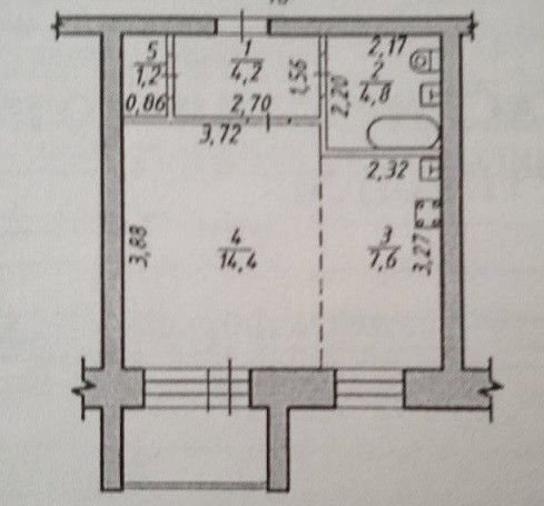 Продаётся студия, 32.2 м²