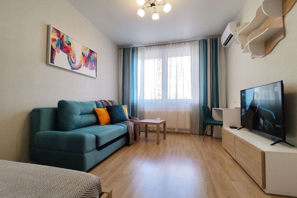 Продаётся 1-комнатная квартира, 37.8 м²