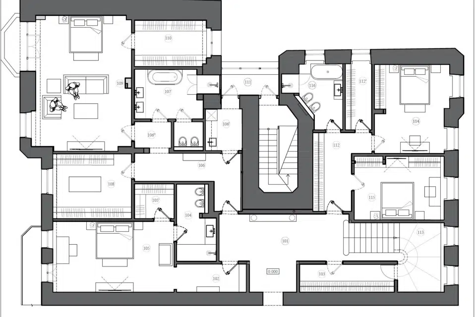 Продаётся 5-комнатная квартира, 501 м²