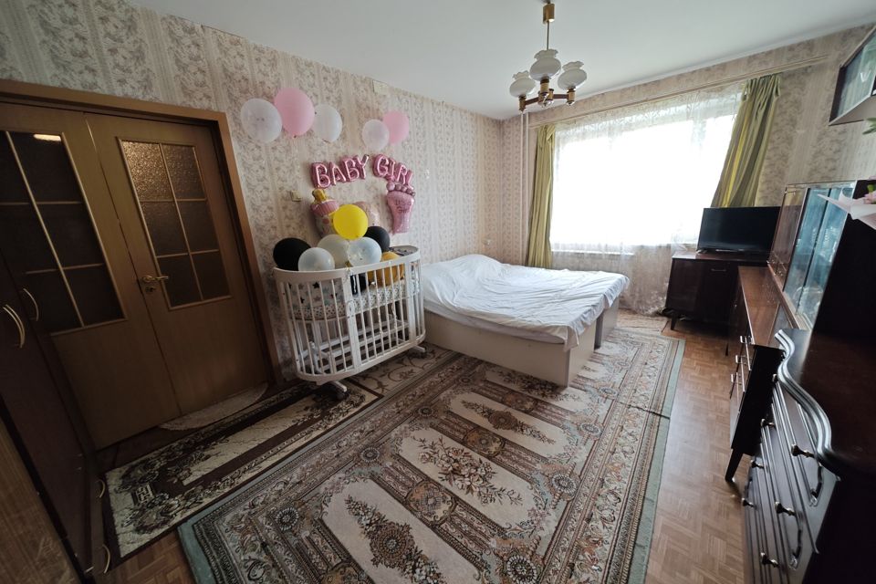 Продаётся 1-комнатная квартира, 40.8 м²