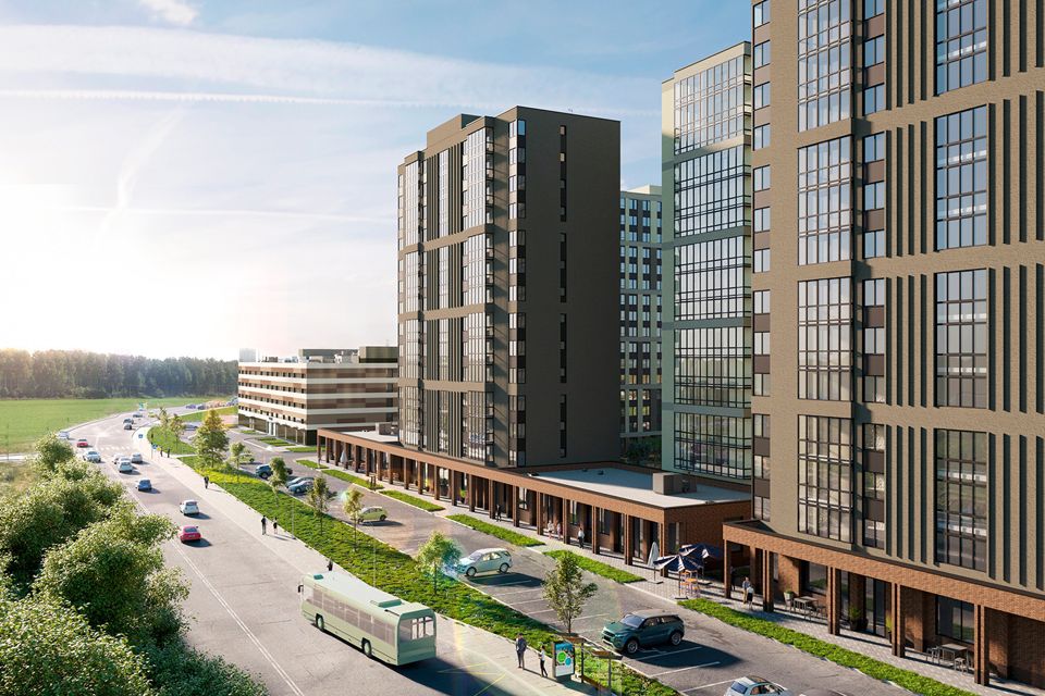 Продаётся 2-комнатная квартира, 54.32 м²