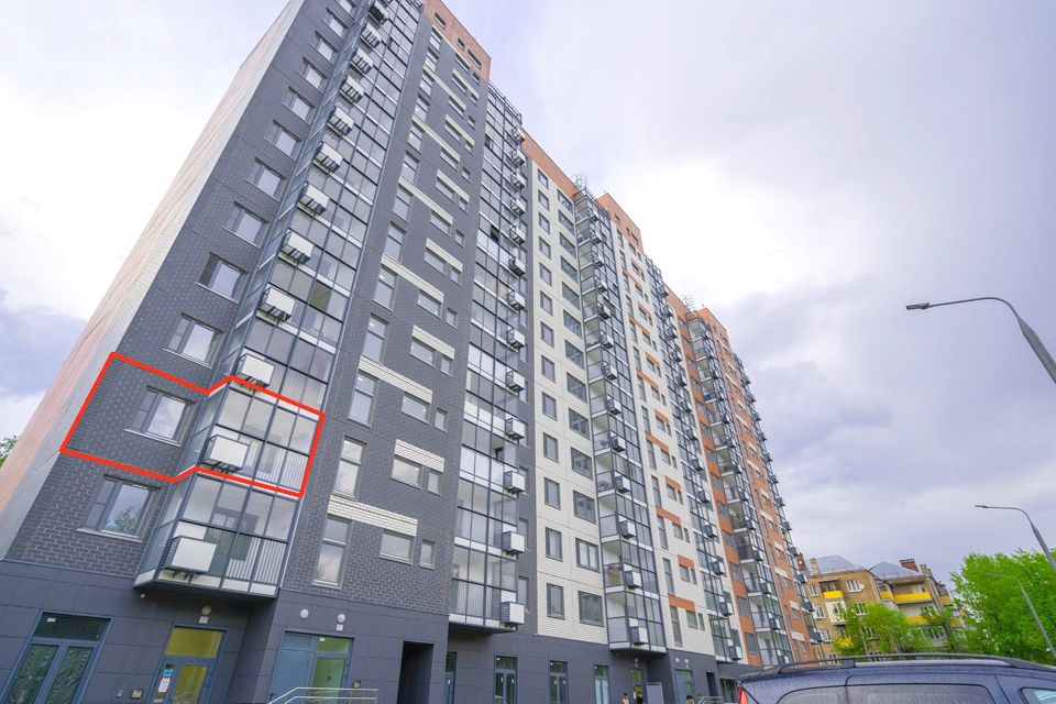 Продаётся 2-комнатная квартира, 55.3 м²
