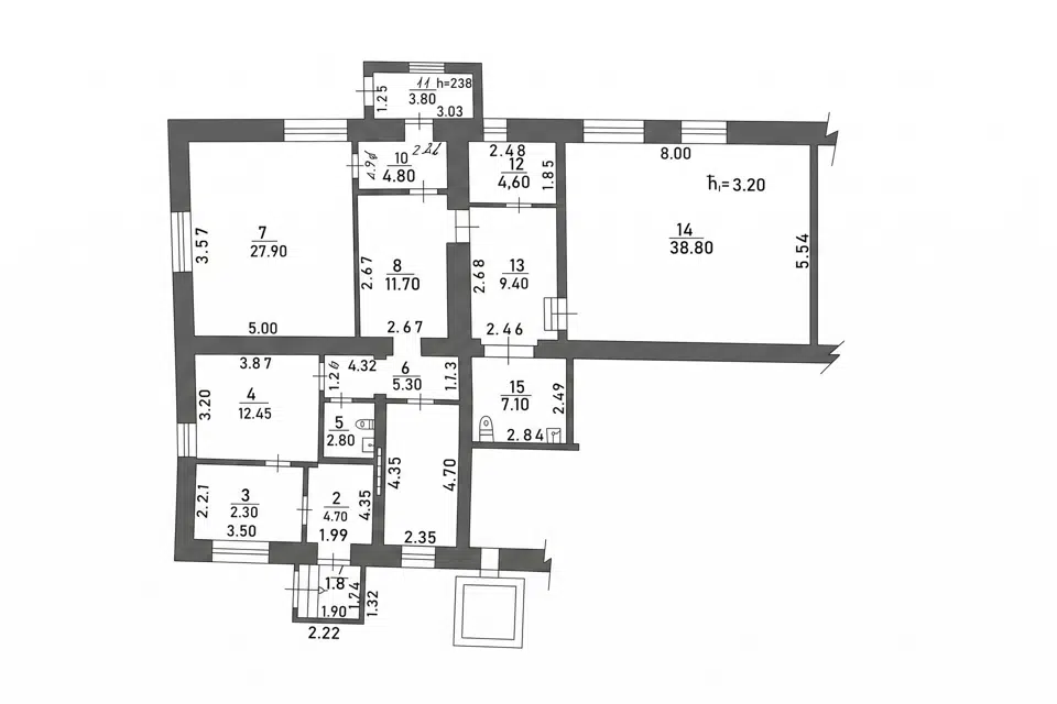 Продаётся помещение своб. назначения, 145 м²