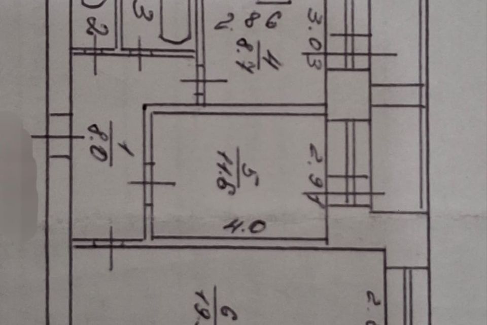 Продаётся 2-комнатная квартира, 52.3 м²